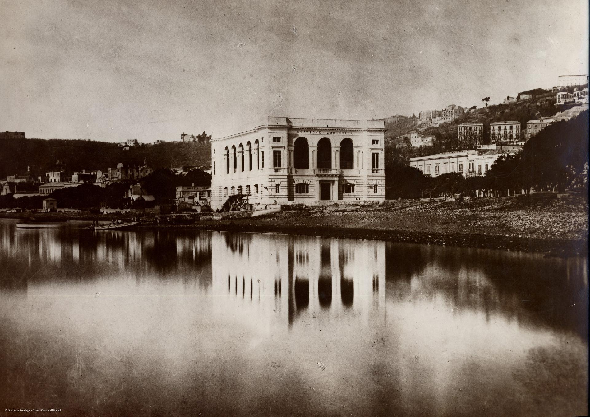The Stazione Zoologica di Napoli building (1873) - Stazione zoologica Anton Dohrn di Napoli