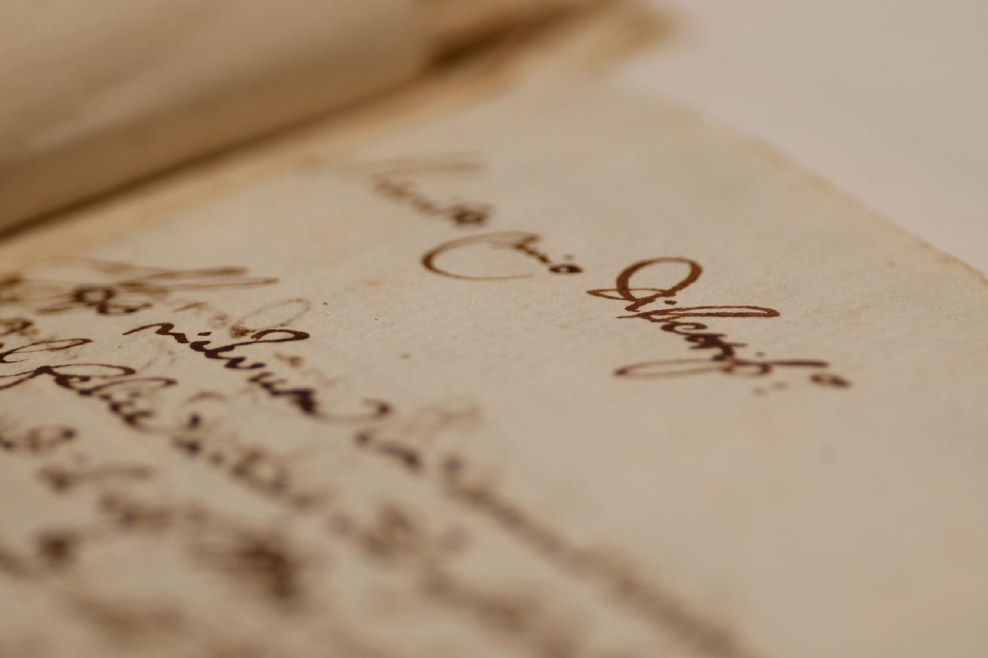 Lettera di Laura Bassi al marito, 1746 - Le fotografie dei documenti sono pubblicate per gentile concessione della Biblioteca dell'Archiginnasio di Bologna | Riproduzione vietata