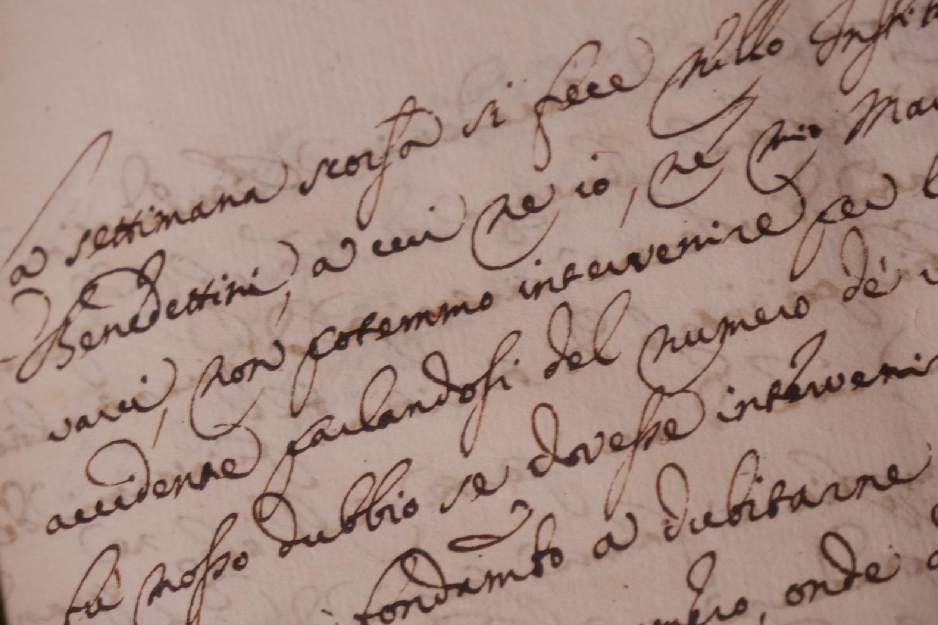 Lettera di Laura Bassi, corrispondenza letteraria dell'Abate Flaminio Scarselli (1742-1760) - Biblioteca Universitaria di Bologna - Archivio storico | Alma Mater Studiorum - Università di Bologna